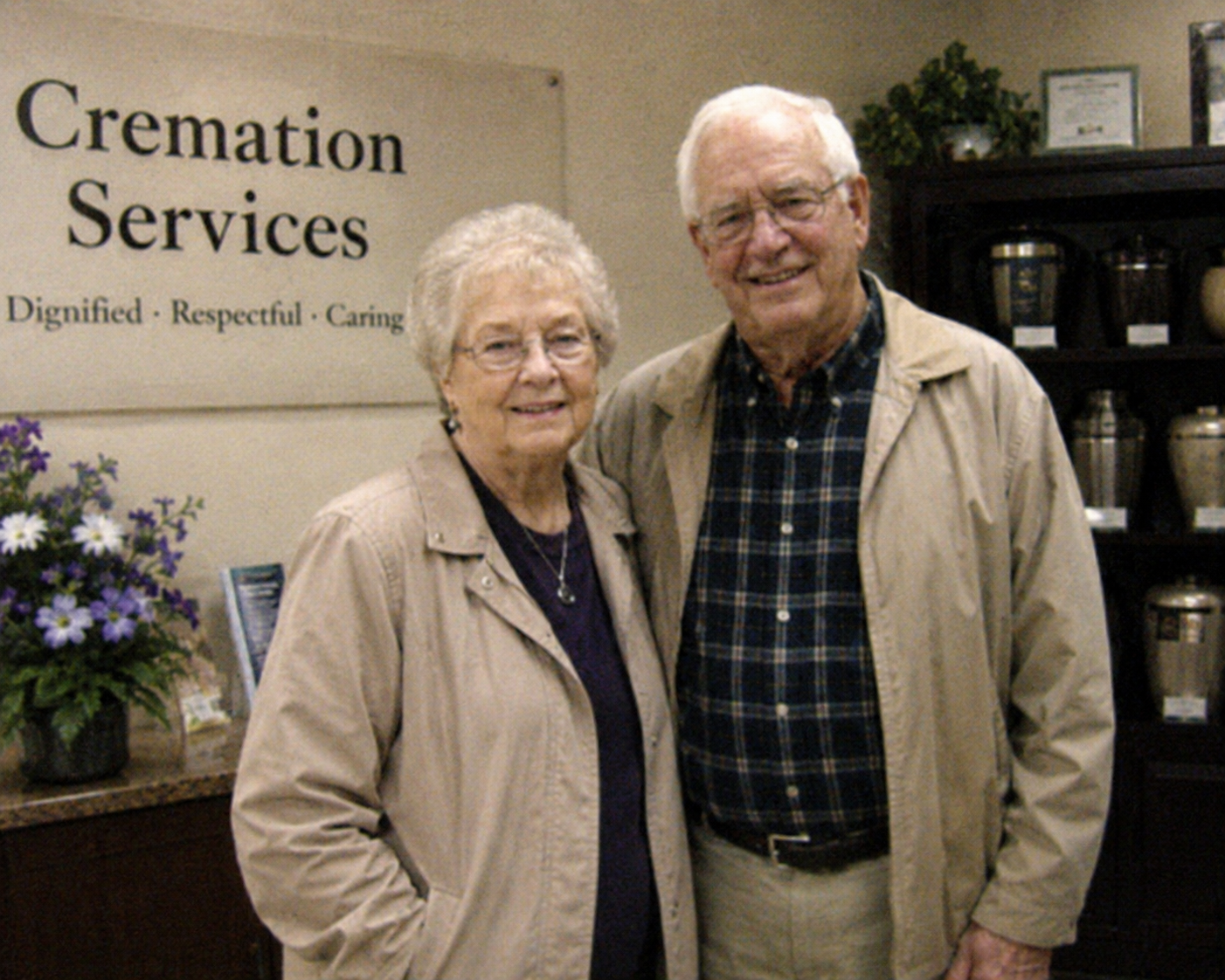 Rachel and Dan, founders of Friendswood Pet Cremation